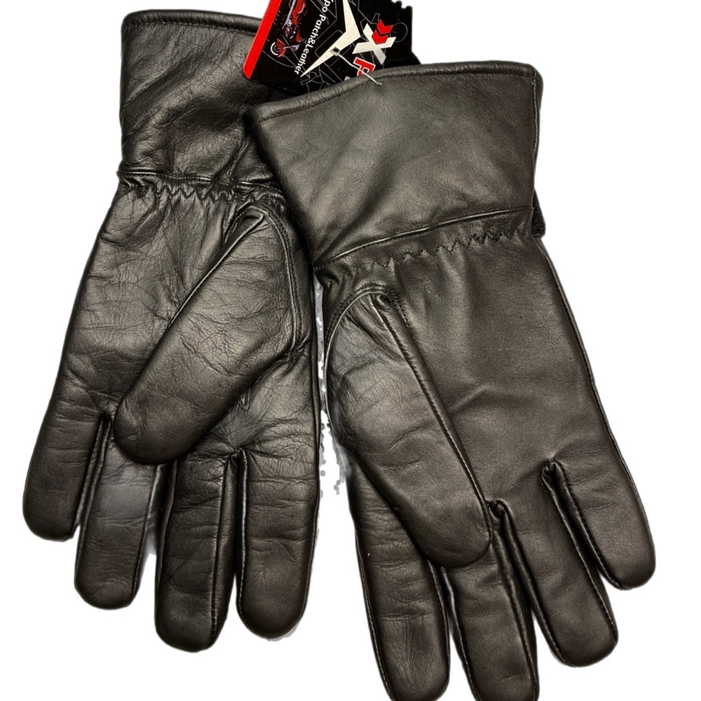 Leather Gloves motorcycle for men. Xxl